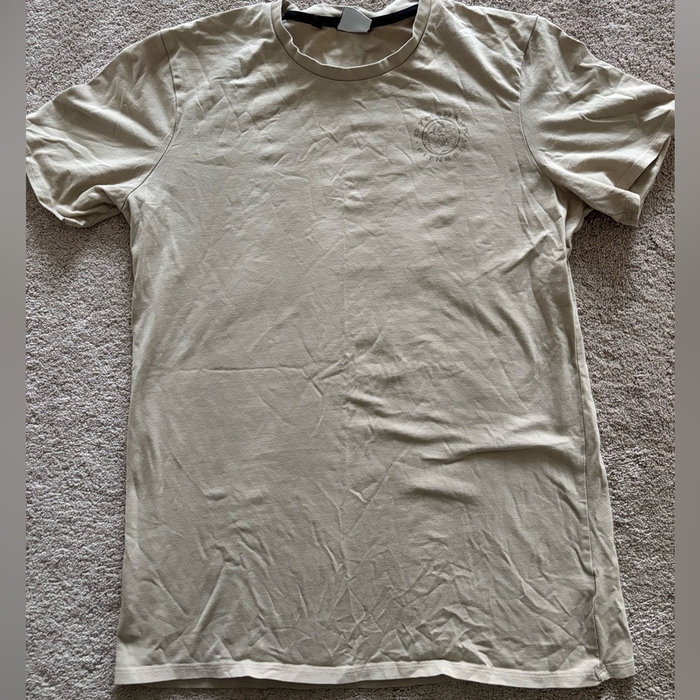 Gymshark Tan Short Sleeve Tee